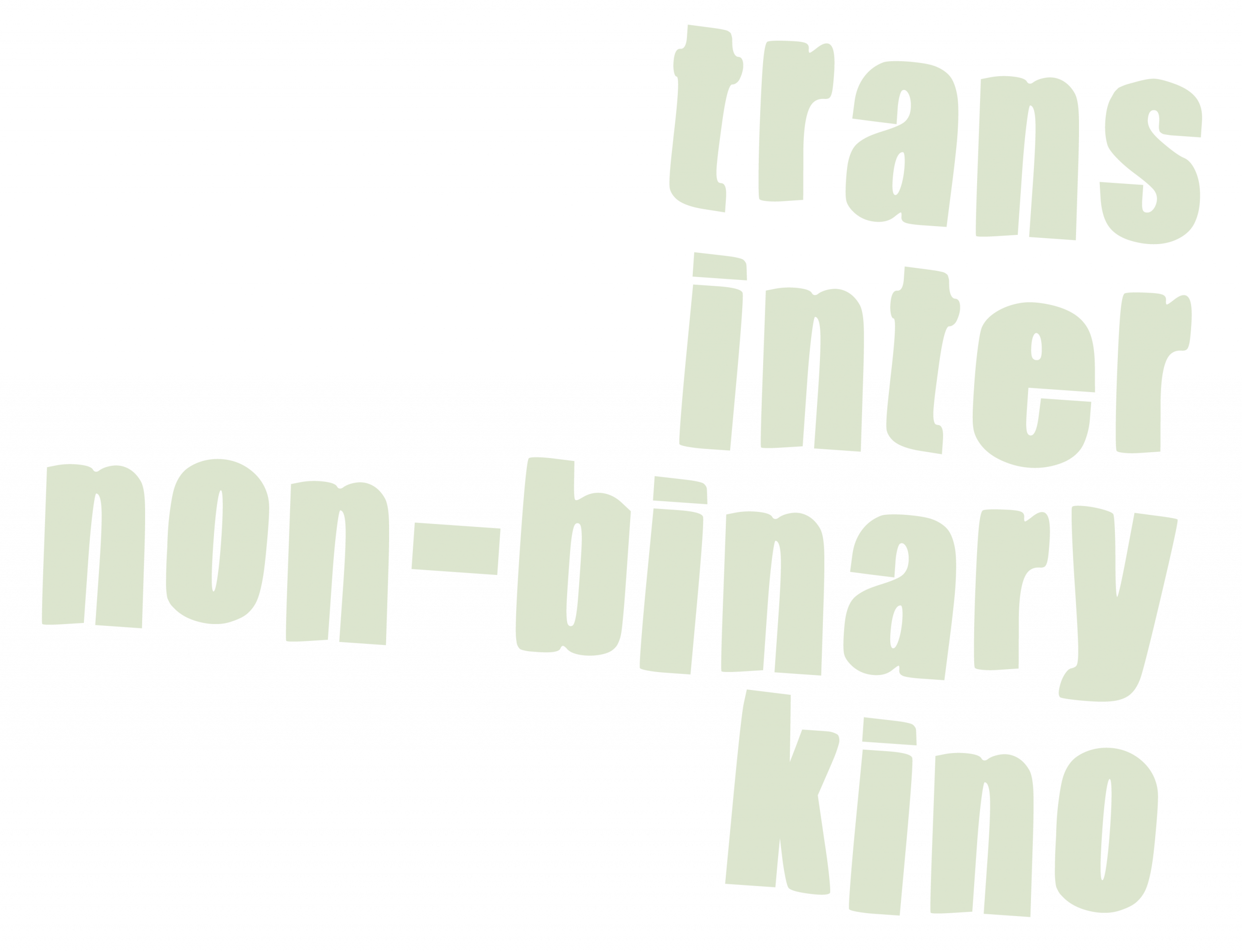 trans inter non-binary kinow