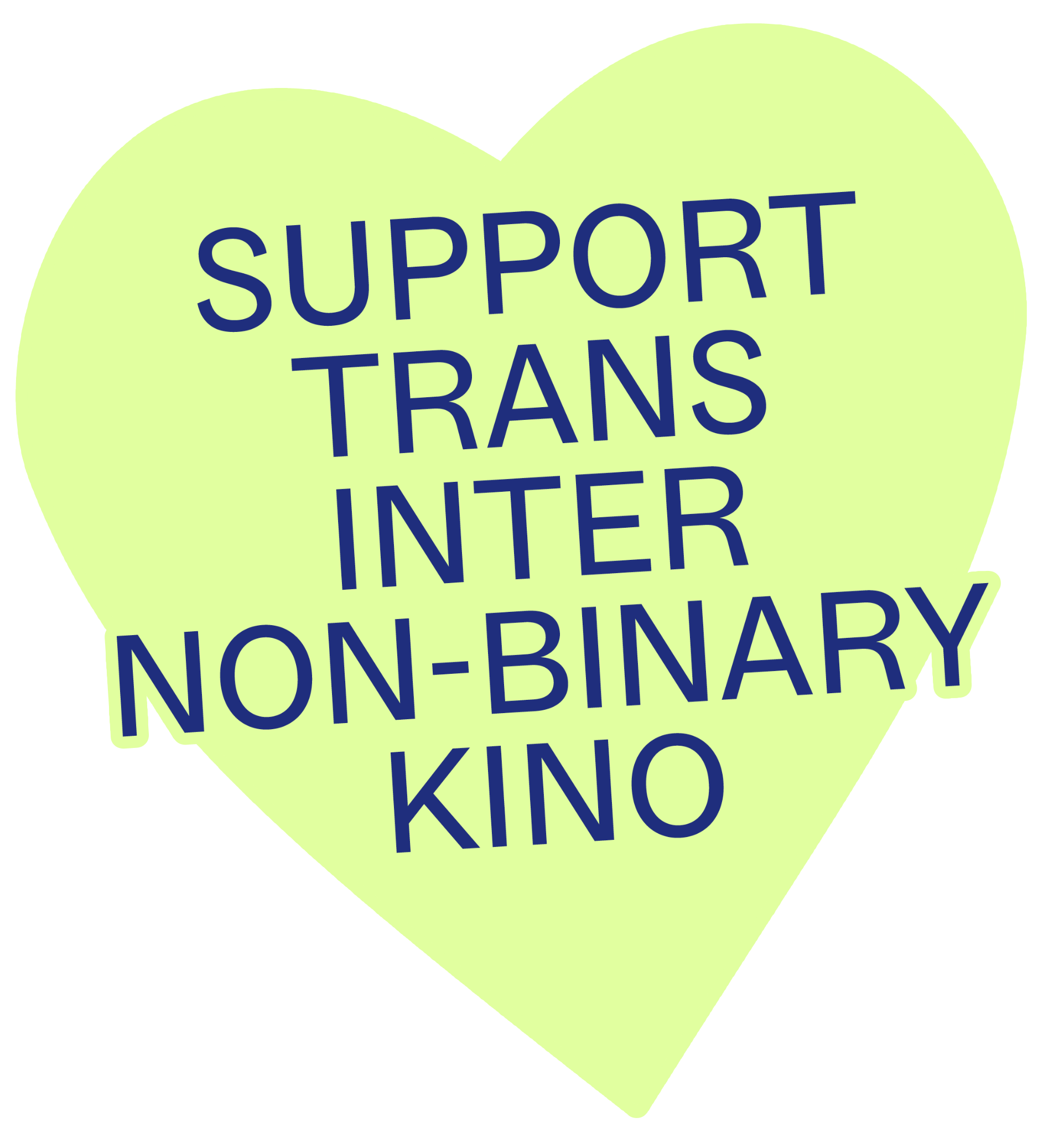 support trans inter non-binary kino