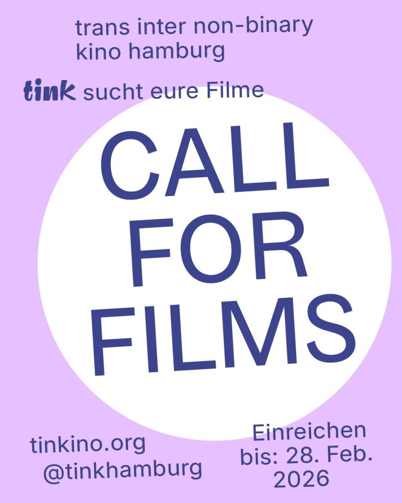 Call for Films: tink sucht eure Filme